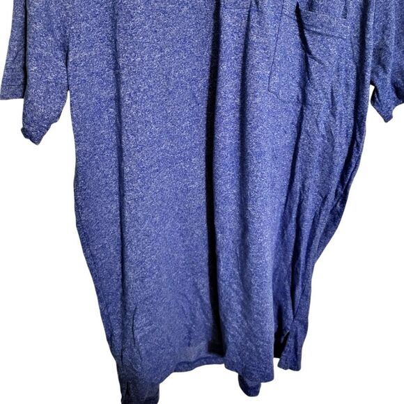 The Foundry Blue Short Sleeve Mens Polo, Size LT Large Tall - Picture 4 of 6
